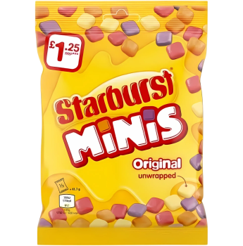 Starburst - Minis Original Unwrapped 125g